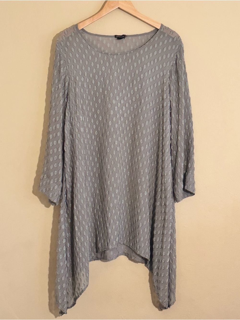 Grizas Silk Blend Lagenlook Tunic Blouse Dress size XL